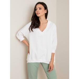 Női pulóver Sally RUE PARIS fehér kép