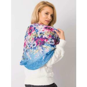 Kék virágos sál kép