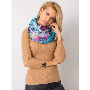 Világoskék virágos sál kép