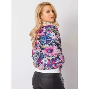 Kék virágos sál kép