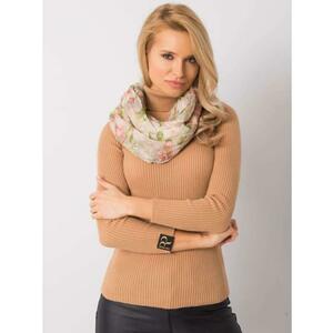 Női virágos sál MARCO világoszöld kép