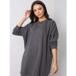 Sötétszürke melange Emille ruha kép