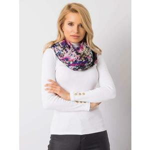 Fekete virágos sál kép