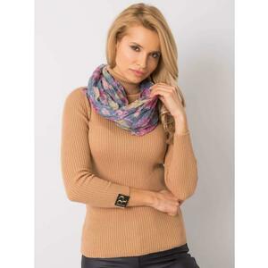 Női virágos sál KASEN kék kép