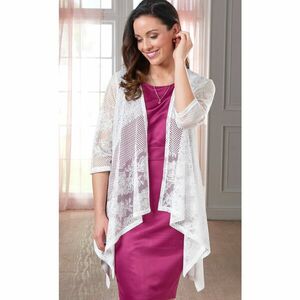 Csipkés kardigán kép