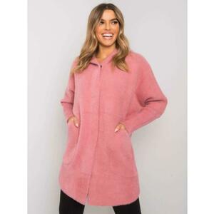 Női alpakka kabát CAROLYN rózsaszín kép