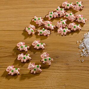 10 dekoráció Disznók a boldogságért kép