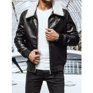 Férfi bőrdzseki CRISS fekete kép