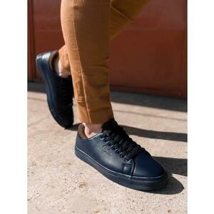 Férfi cipő – sötétkék T333 kép