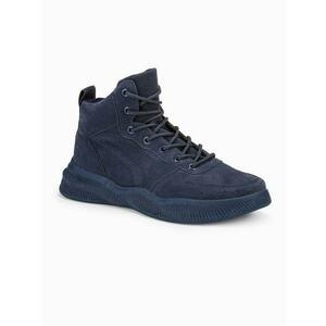 Férfi magas tornacipő – sötétkék V5 T380 kép