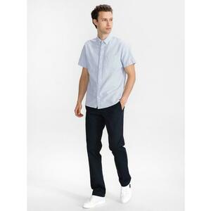 Nadrág modern khaki színű, egyenes szabású GapFlex nadrág kép