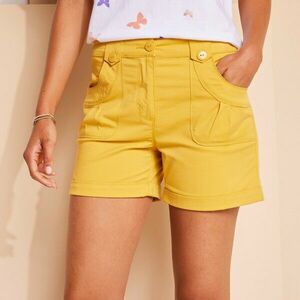 Stretch rövidnadrág hajlítással kép