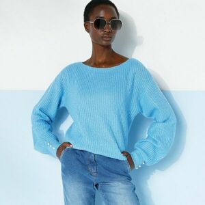 Csónak nyakú pulóver kép