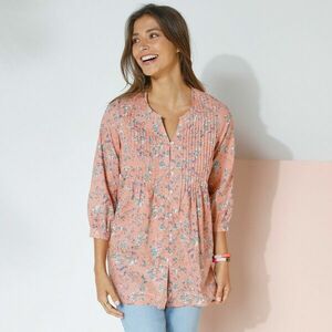 Tunika szamószával és virágmintás tunikával kép