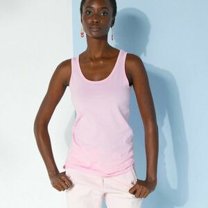 Egyszínű top széles pántokkal kép