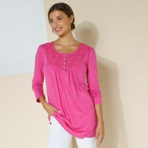 Hosszú makramé ing hosszú ujjakkal kép