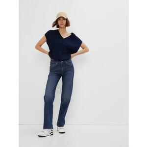 90-es évekbeli laza, középmagas farmernadrág kép