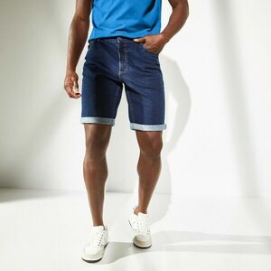 Pamut sztreccs bermuda rövidnadrág elasztikus derékkal kép