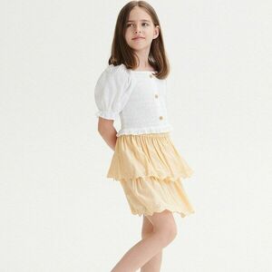 Reserved - Fodros szoknya - Bézs kép