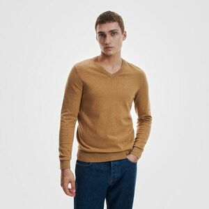 Reserved - V nyakú pulóver - Barna kép