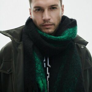 Reserved - Gyapjúkeverék sál - Többszínű kép