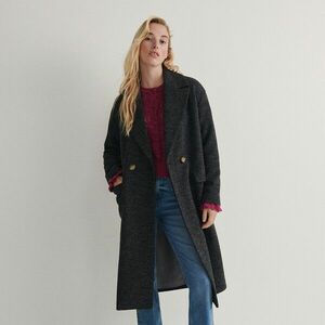 Reserved - Gyapjútartalmú kabát - Szürke kép