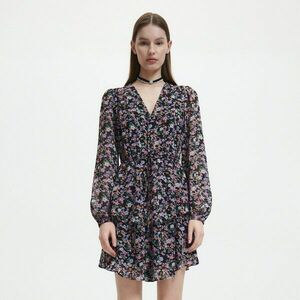 Reserved - Fodros miniruha - Fekete kép