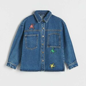 Reserved - Keith Haring dzseki - Kék kép