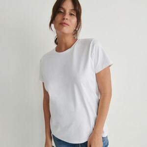 Reserved - Pamutpóló - Krém kép