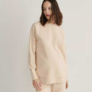 Reserved - Organikus pamut melegítőfelső - Bézs kép