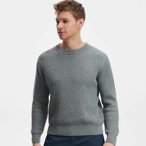 Reserved - Organikus pamut pulóver - Kék kép