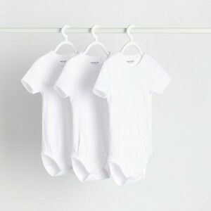 Reserved - 3 darab pamutbody - Fehér kép