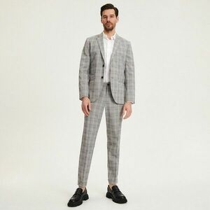 Reserved - Kockás slim nadrág - Többszínű kép