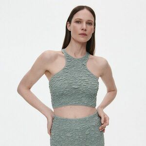 Reserved - EcoVero™-ban gazdag felső - Zöld kép