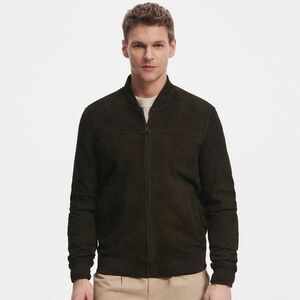 Reserved - Hasítottbőr dzseki - Barna kép