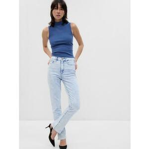 Vintage skinny magas szárú farmer kép