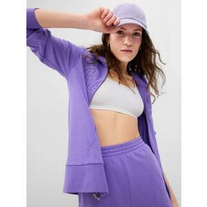 Vintage puha, cipzáras, logós melegítő pulóver kép