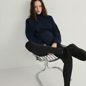 Reserved - Pamutban gazdag leggings - Fekete kép