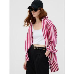 Csíkos túlméretezett ing kép