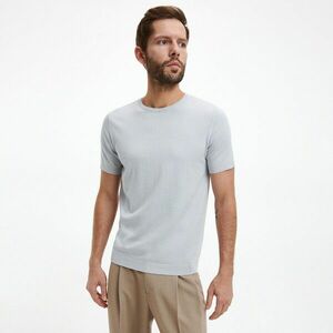 Reserved - Rövid ujjú pulcsi - Világosszürke kép