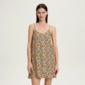 Reserved - Mintás viszkózruha - Többszínű kép