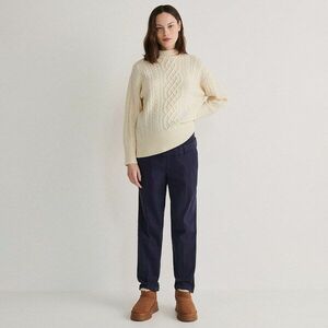 Reserved - Pamutban gazdag chino nadrág - Tengerészkék kép