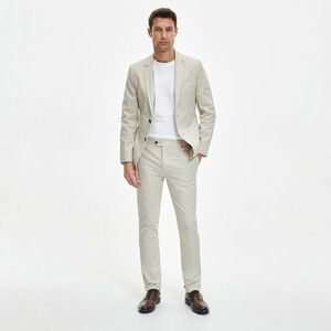 Reserved - Chino slim fit nadrág - Bézs kép