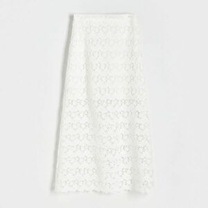 Reserved - Virágmintás szoknya - Fehér kép