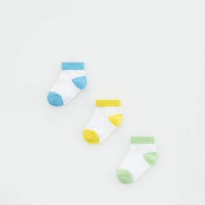 Reserved - 3 pár pamutban gazdag zokni - Zöld kép