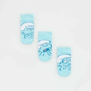 Reserved - 3 pár The Smurfs zokni - Kék kép