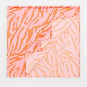 Reserved - Rakott kendő állatmotívummal - Fehér kép