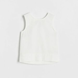 Reserved - Viszkóz blúz - Krém kép