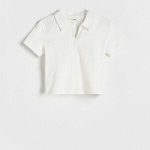 Reserved - Lenkeverék póló - Krém kép