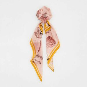 Reserved - 2 az 1-ben fodros hajgumi selyemkeverékből - Többszínű kép